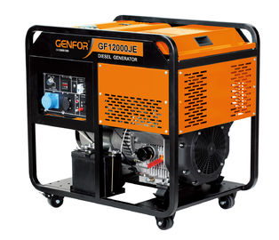 Single Cylinder Open Type Diesel Engine Generator 12KW Max Power Highly Durable